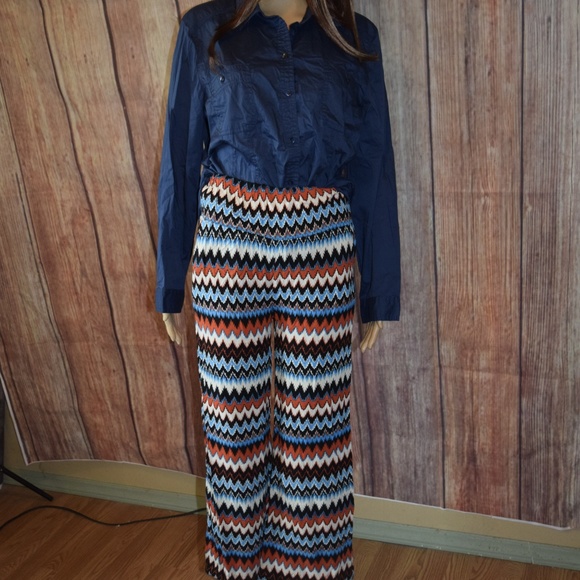 Fornia Size S/M Harem Style Colorful Pants - Picture 2 of 4